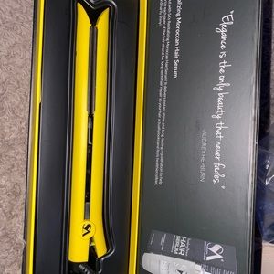 Straight ahead name brand ceramic flat iron